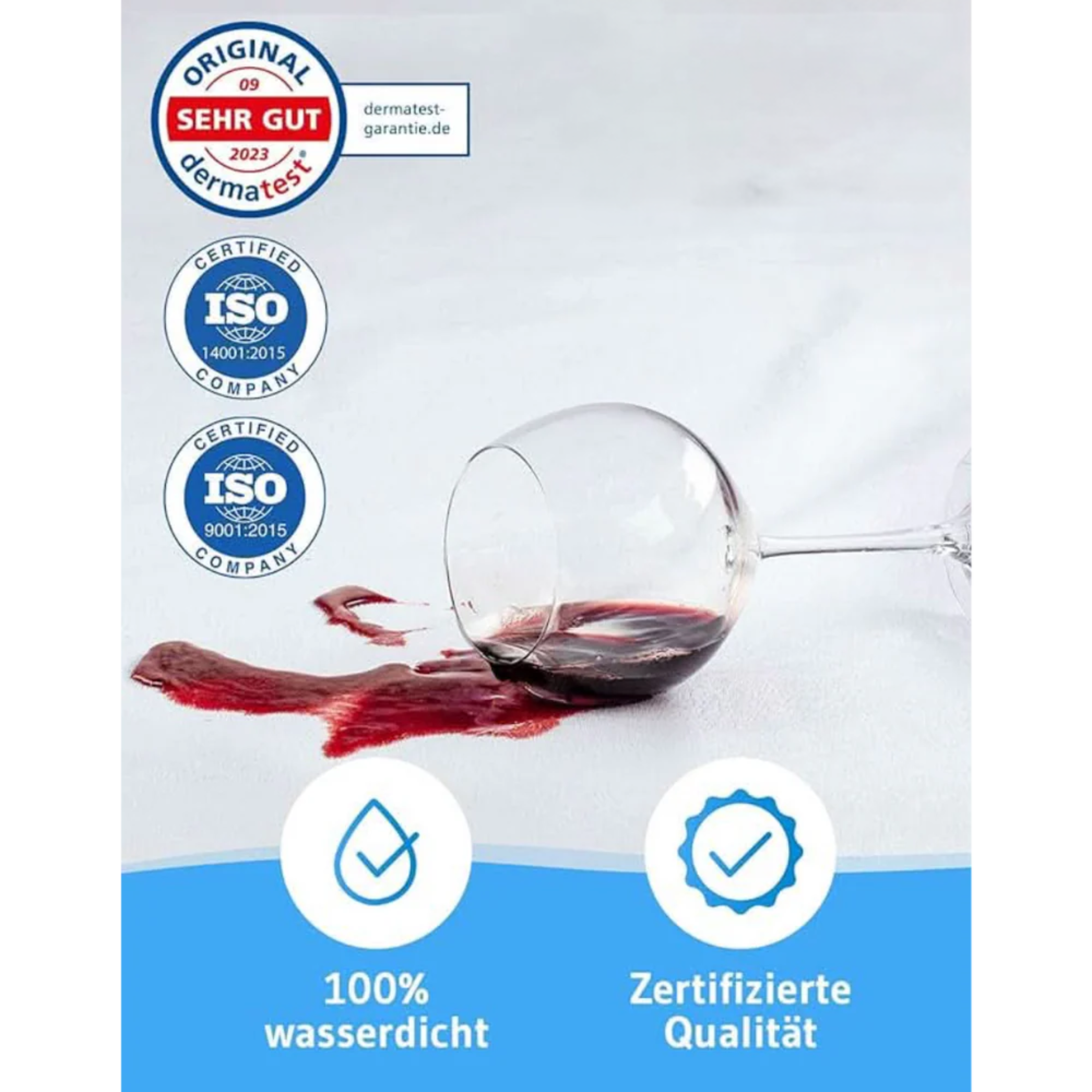 LISA Matratzenschoner mit Seitenwänden, 100% wasserdicht, für Allergiker - Third of Life