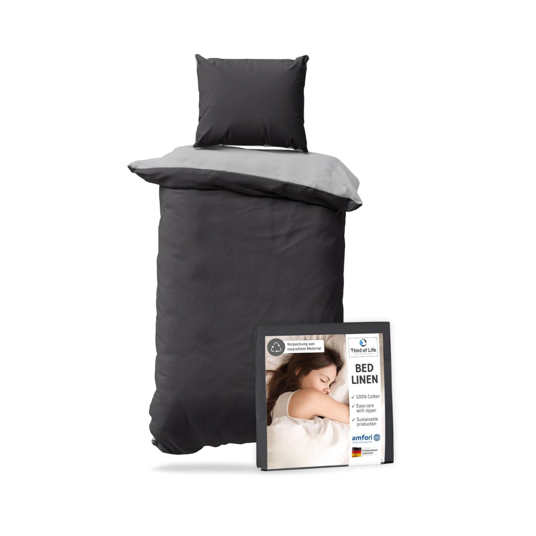 Renforce Bettwäsche NINO - 100% Baumwolle - STANDARD 100 by OEKO-TEX® – leicht & luftig - Third of Life