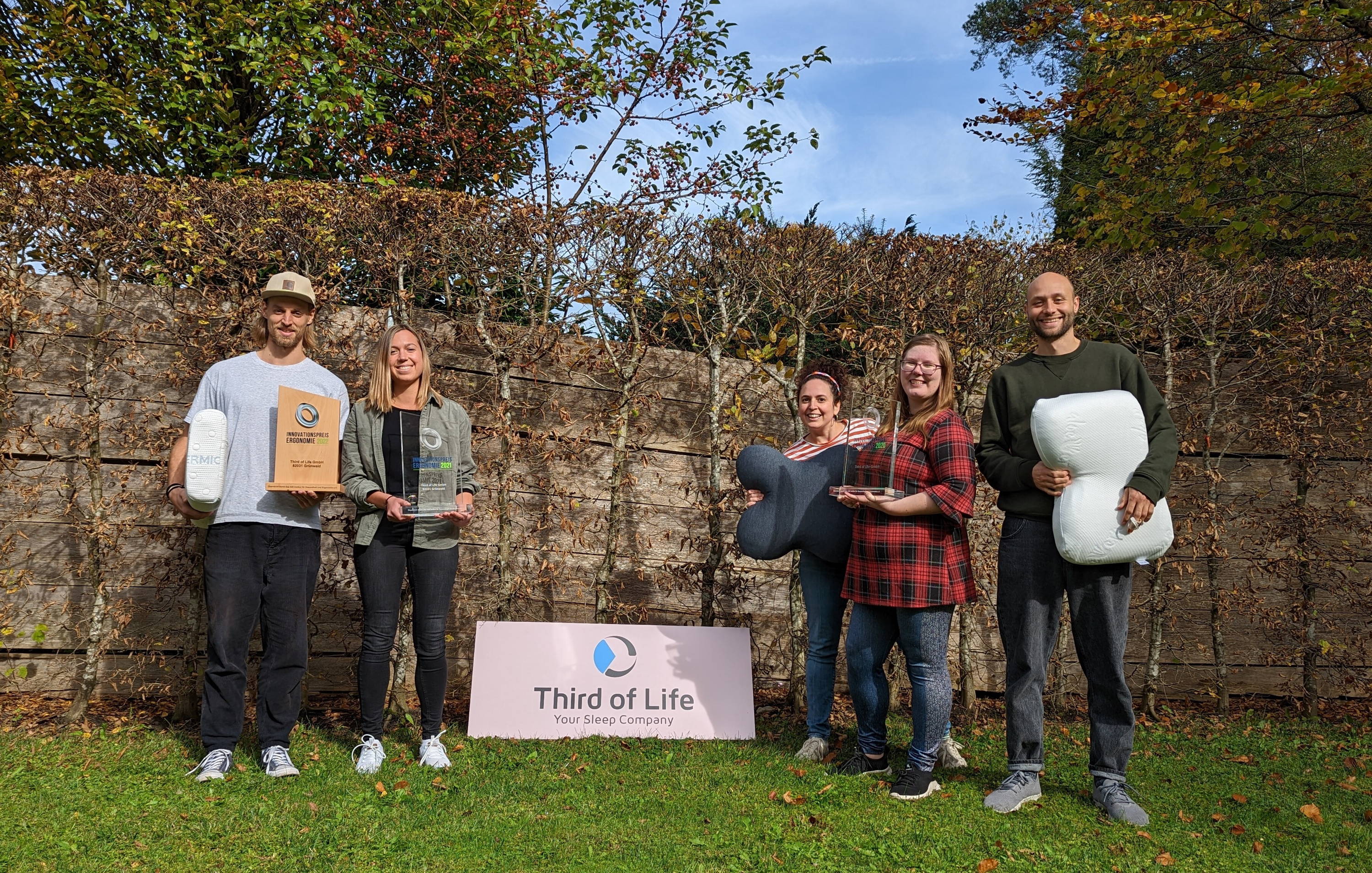 Third of Life erhält  den Innovationspreis für Ergonomie  2022