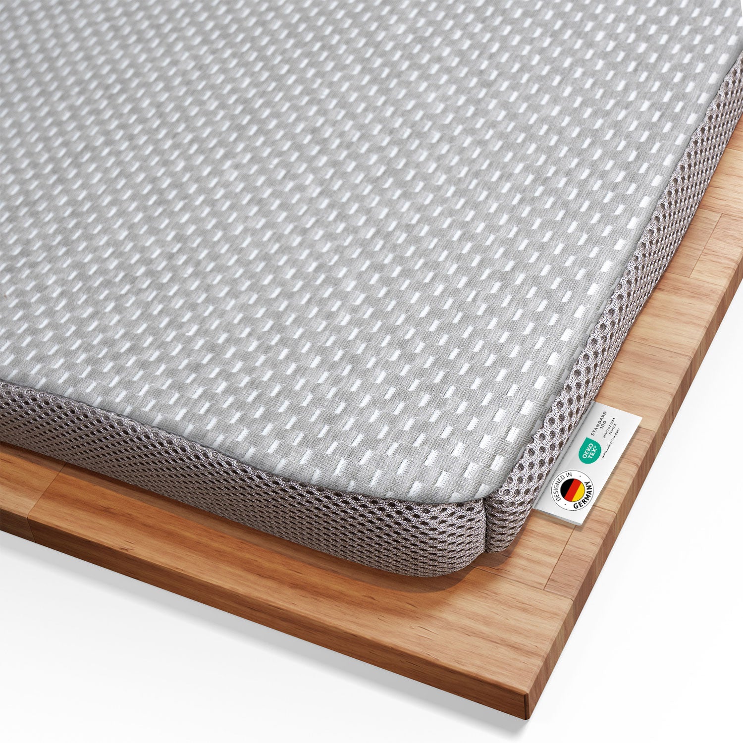 Topper RenewON - Ergonomische Matratzentopper aus Memory-Schaum mit Anti-Statischer & Anti-Bakterieller Graphene-Bezug - Third of Life