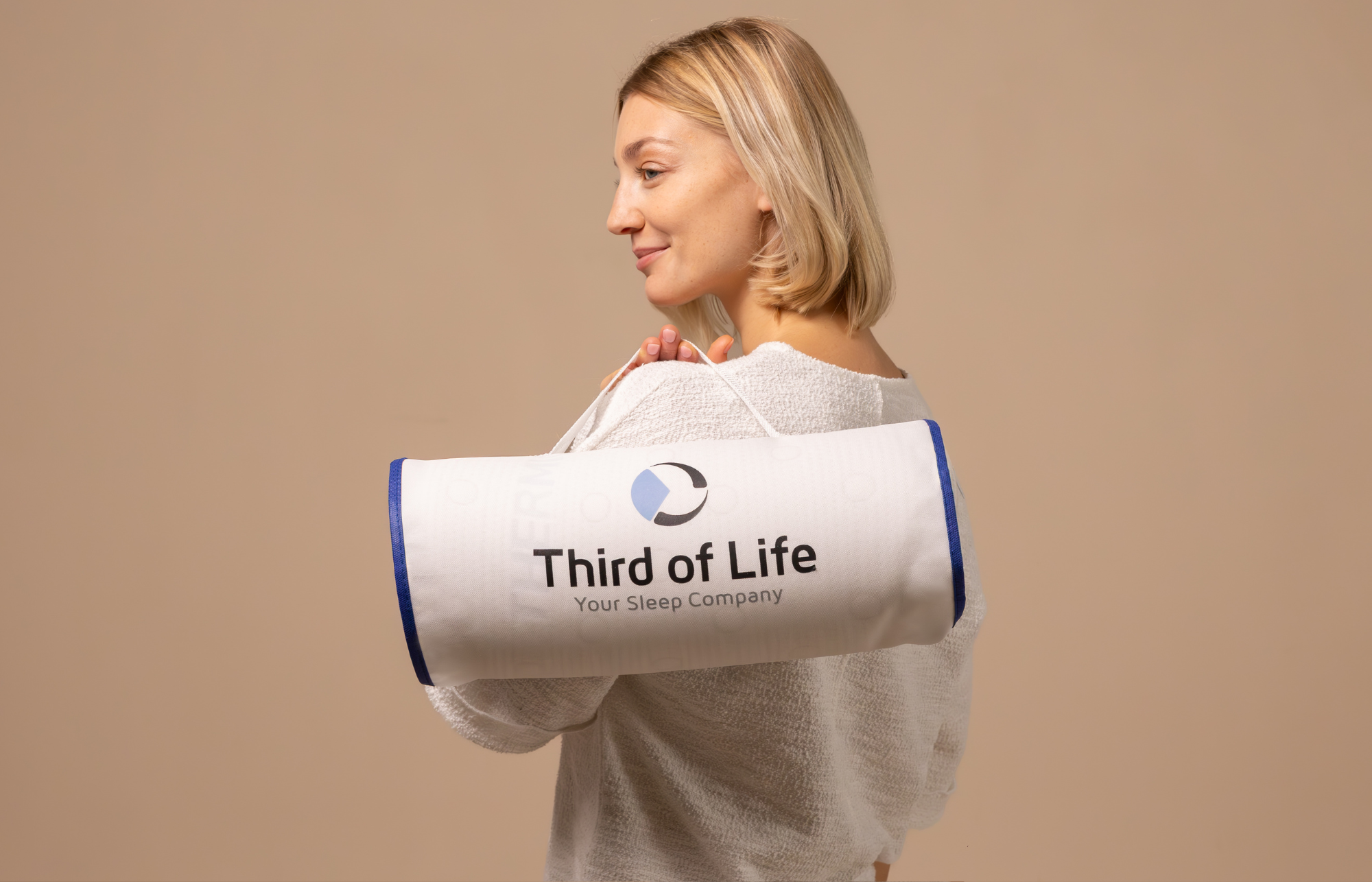 ACAMAR Seitenschläferkissen aus Visco Schaum, Schmetterlingsform mit thermoregulierendem Bezug - Third of Life