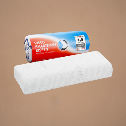 HADAR Nackenstütz-Kopfkissen, höhenverstellbar und ergonomisch aus Visco Schaum - Third of Life