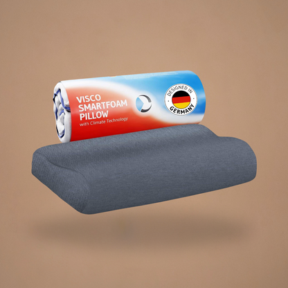 HADAR wave Nackensütz-Kopfkissen mit Nackenwelle, anpassbar   aus Visco Schaum - Third of Life
