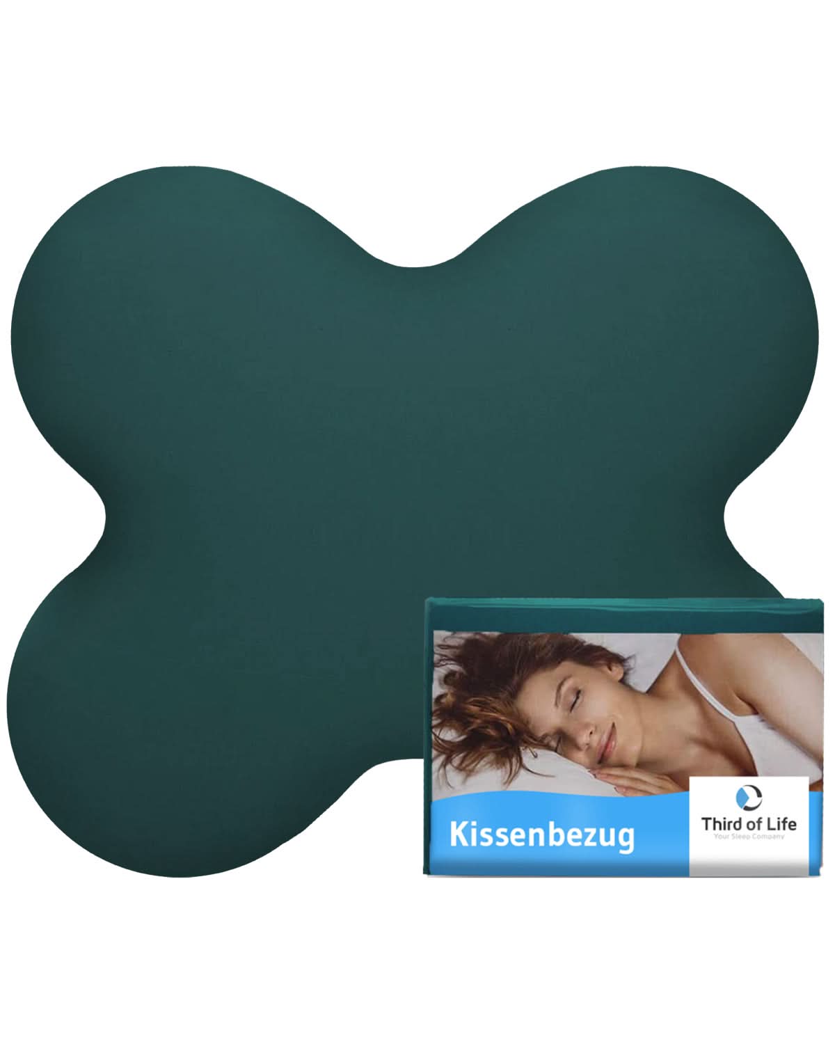 ACAMAR Baumwoll-Kissenbezug Einzelpack - Third of Life