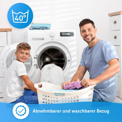 Topper RenewON - Ergonomische Matratzentopper aus Memory-Schaum mit Anti-Statischer & Anti-Bakterieller Graphene-Bezug - Third of Life