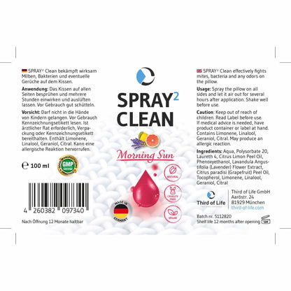 SPRAY² Clean Morning Sun Cleaning-Kissenspray - Third of Life