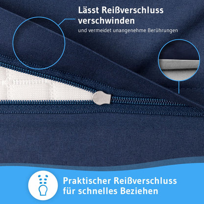 Renforce Bettwäsche NINO - 100% Baumwolle - STANDARD 100 by OEKO-TEX® – leicht & luftig - Third of Life